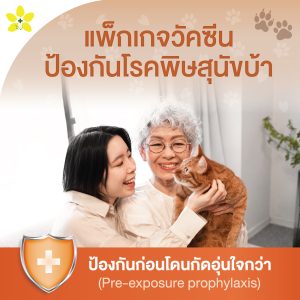 แพ็กเกจวัคซีนป้องกันโรคพิษสุนัขบ้า